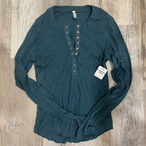 Free People one of the girls Henley sunken city new with tags! XL